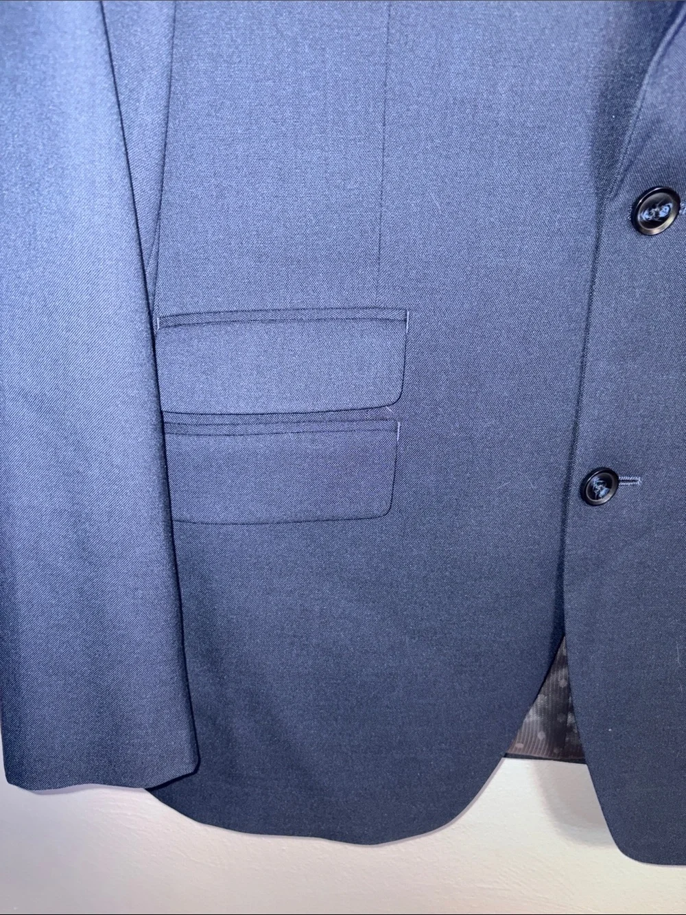 PERRY ELLIS Portfolio navy suit jacket